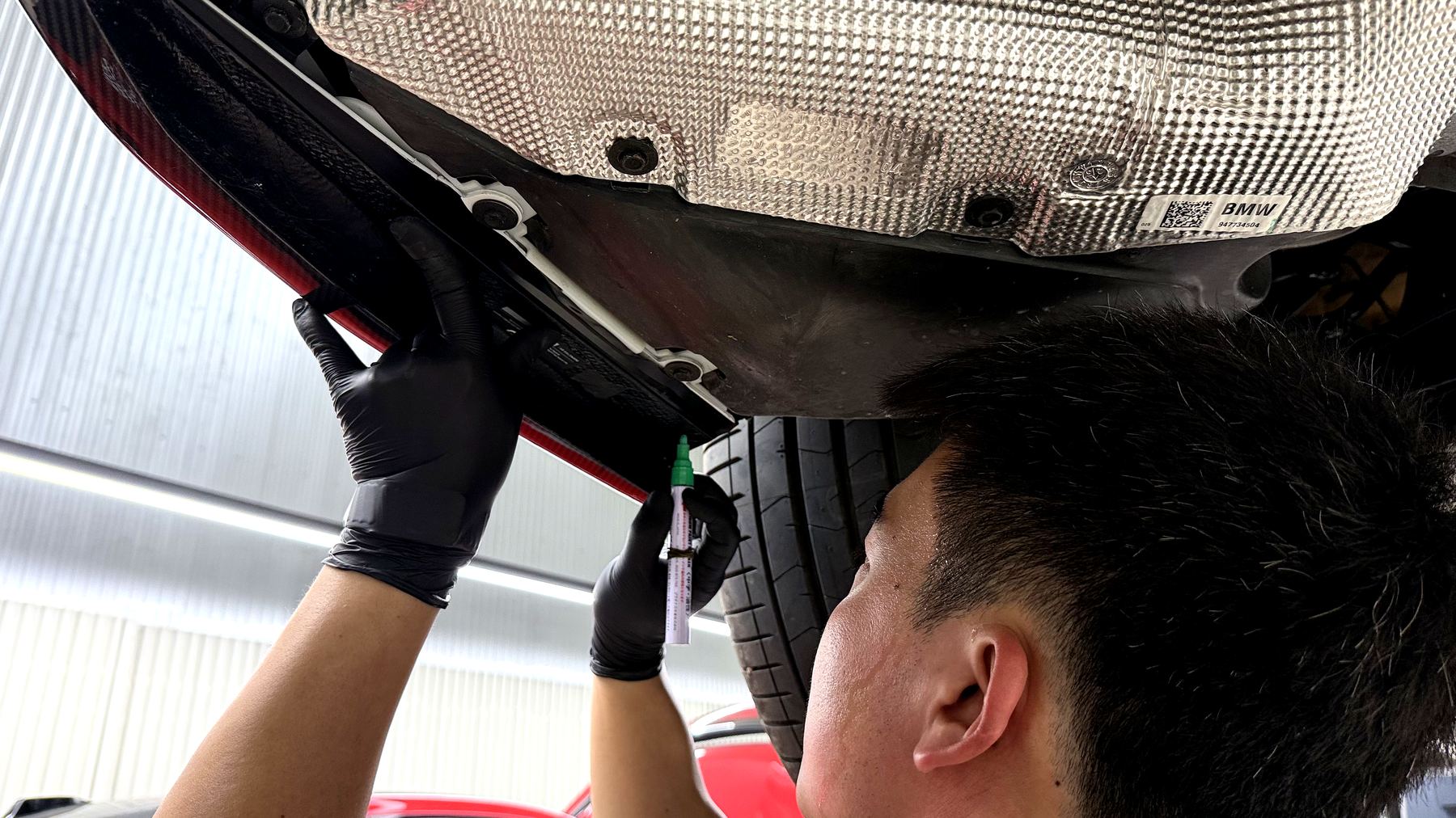 ADRO Rear Winglet bolt position check BMW M340i