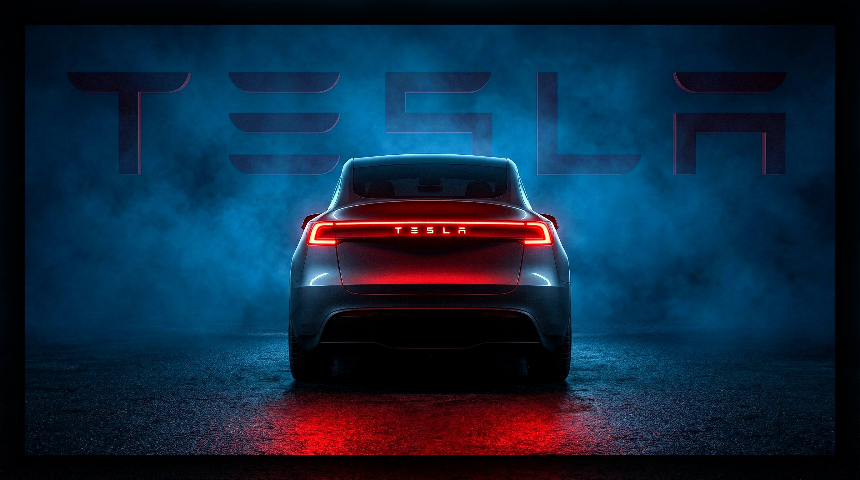 Tesla Model Y หลังอัพเกรดครบชุด Auto Door Handle Soft Close Frunk Sunshade Yoke — G-Force Thailand